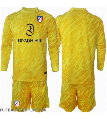 Atletico Madrid Brankářské Dětské Alternativní Dres 2024-25 Dlouhý Rukáv (+ trenýrky)